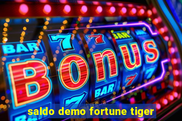 saldo demo fortune tiger